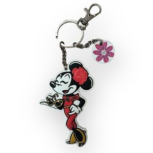 Disney-Minnie Mouse 4” Key Chain-NWOT